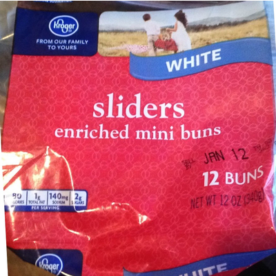 Sliders White Mini Buns