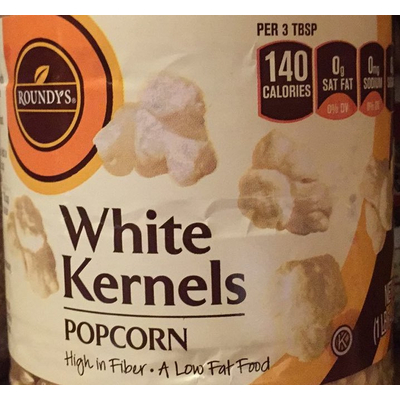 White Kernels Popcorn