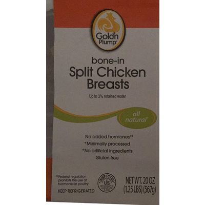 Split Chicken Breasts