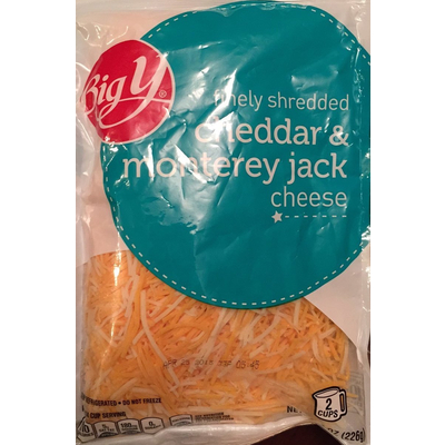 Finely Shredded Cheddar & Monterey Jack Cheese
