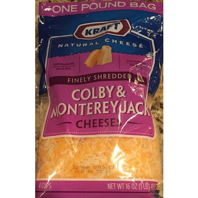Colby & Monterey Jack Shredded Cheeses