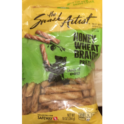 Honey Wheat Braids Pretzels