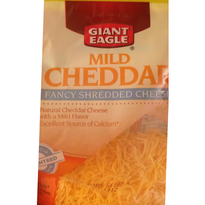 Mild Cheddar, Shredded
