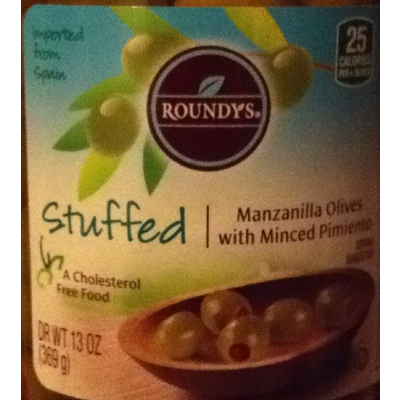 Stuffed Manzanilla Olives with Minced Pimientos
