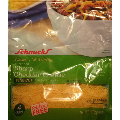 Shredded Sharp Cheddar Cheese