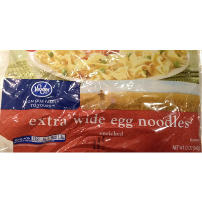 Egg Noodles, Extra Wide