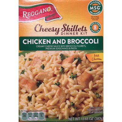 Cheesy Skillets Dinner Kit, Chicken and Broccoli