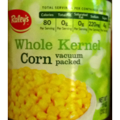 Whole Kernel Corn