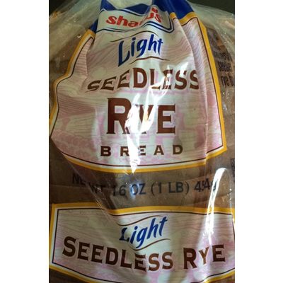 Light Seedless Rye Bread