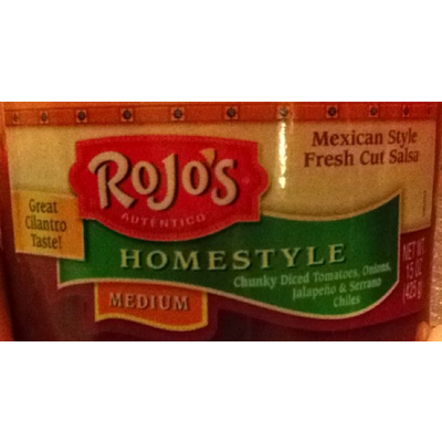 Medium Mexican Style Fresh Cut Salsa