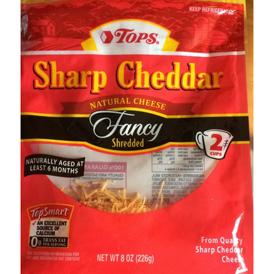 Cheese, Sharp, Shredded