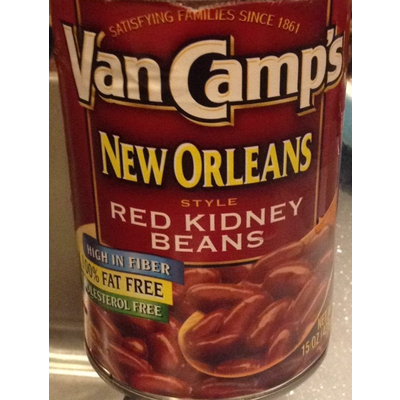 Red kidney beans, New Orleans style