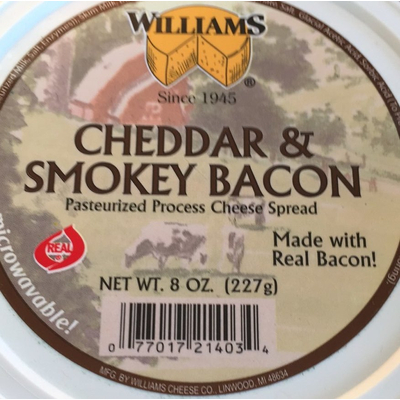 Cheese Spread, Cheddar & Smokey Bacon