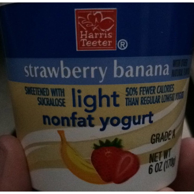 Strawberry Banana Light Yogurt