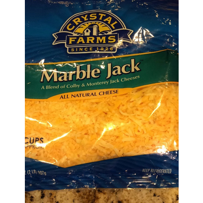 Cheese, Shredded, Marble Jack