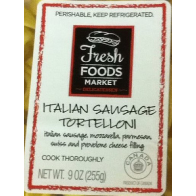 Italian Sausage Tortelloni