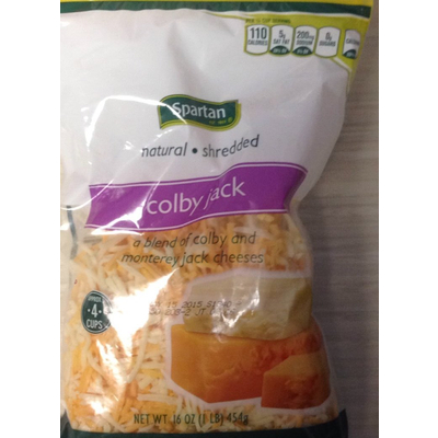 Colby Jack Cheese, Shredded
