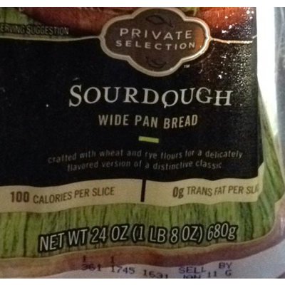 Bread, Sourdough, Wide Pan