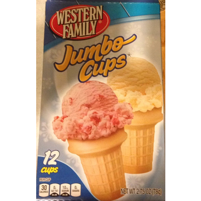 Ice Cream Cones, Jumbo