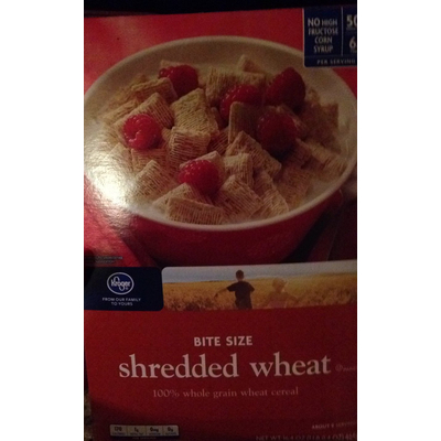 Cereal, Shredded Wheat