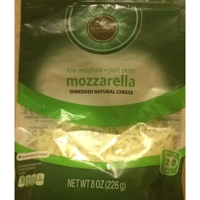 Cheese, Mozzarella, Shredded