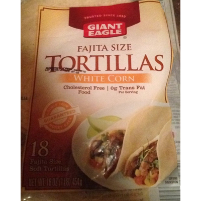 Tortillas, White Corn