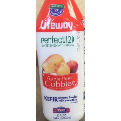 Milk Smoothie, Apple Pear Cobbler