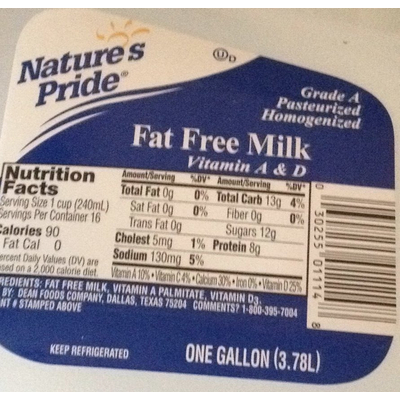 Fat Free Milk