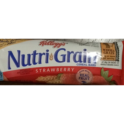 Nutri-Grain Cereal Bars, Strawberry