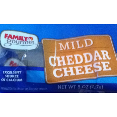 Cheese, Cheddar, Mild