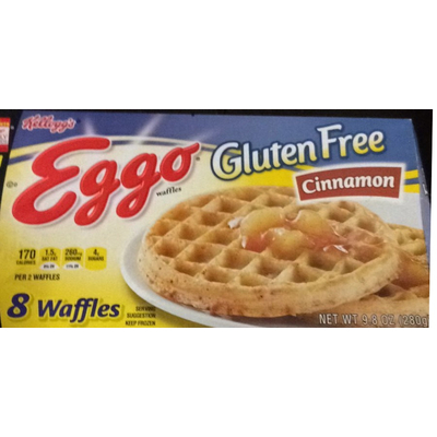 Gluten Free Waffles, Cinnamon