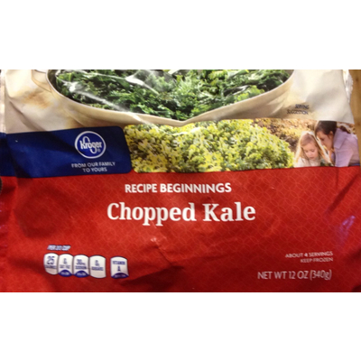 Kale, Chopped, Frozen