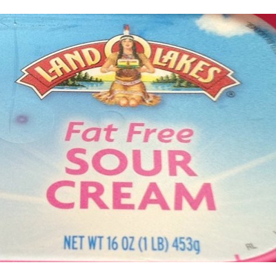 Sour Cream, Fat Free