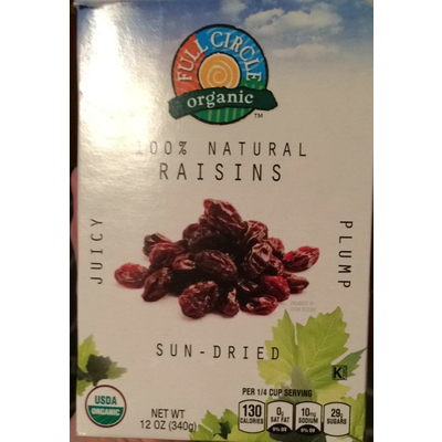 Sun-Dried Raisins