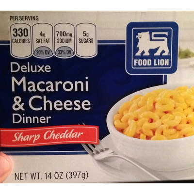 Macaroni & Cheese Dinner, Sharp Cheddar