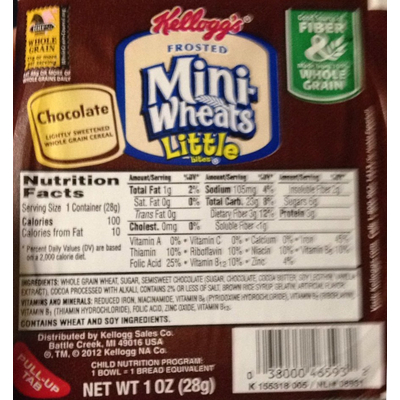 Frosted Mini-Wheats Little Bites, Chocolate