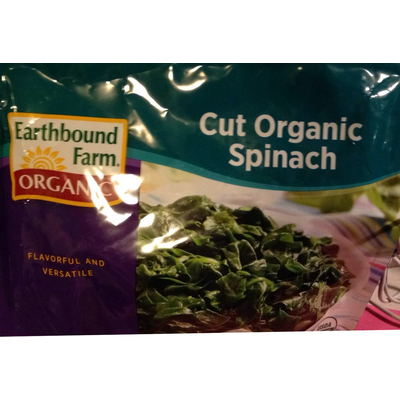Cut Organic Spinach