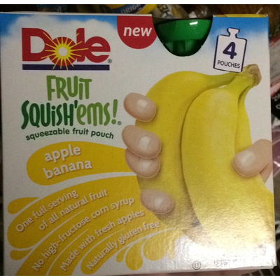 Fruit Squish'ems! Apple Banana Flavor