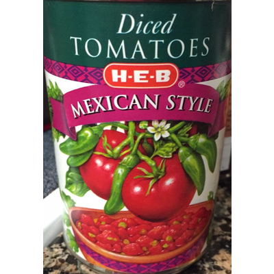 Diced Tomatoes, Mexican Style