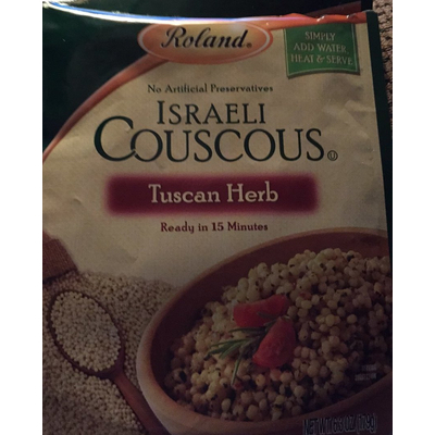 Israeli Couscous, Tuscan Herb
