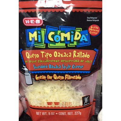 Cheese, Oaxaca Style, Shredded