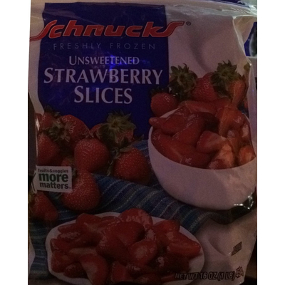 Unsweetened Strawberry Slices