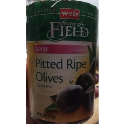 Pitted Ripe Olives, Large
