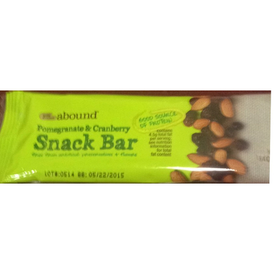 Pomegranate & Cranberry Snack Bar
