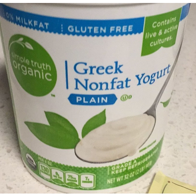 Greek Nonfat Yogurt, Plain