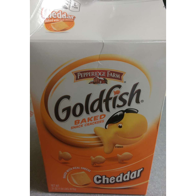 Goldfish Baked Snack Crackers, Cheddar