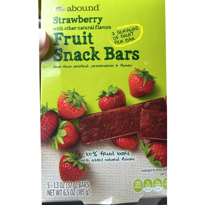 Strawberry Fruit Snack Bar