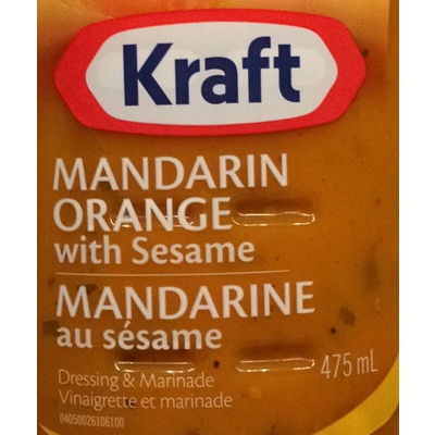 Dressing, Mandarin Orange with Sesame