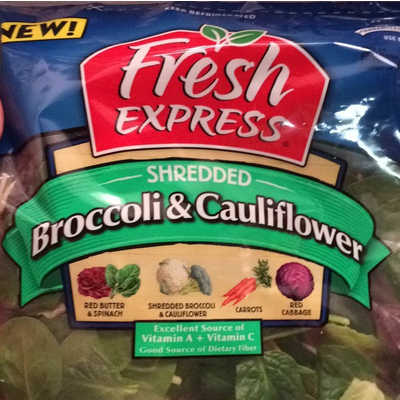 Shredded Broccoli & Cauliflower