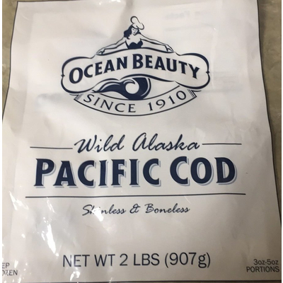 Wild Alaska Pacific Cod, Skinless & Boneless